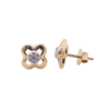 Golden Petal Studs