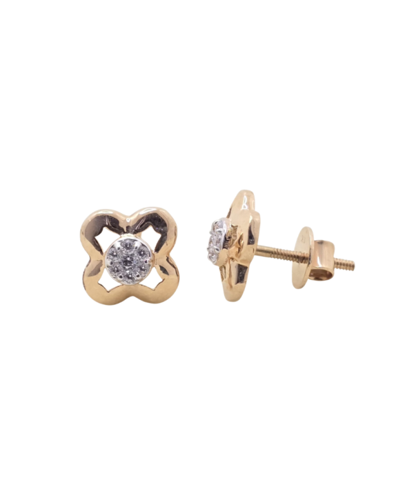 Golden Petal Studs