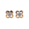 Golden Petal Studs