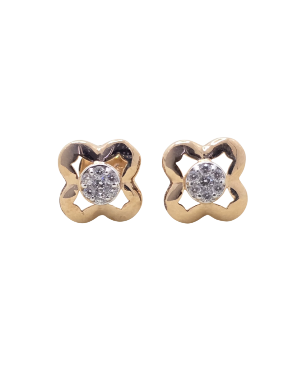 Golden Petal Studs