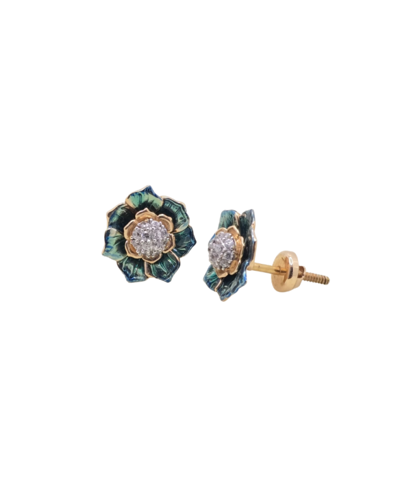 17 Crown Leaf Earrings