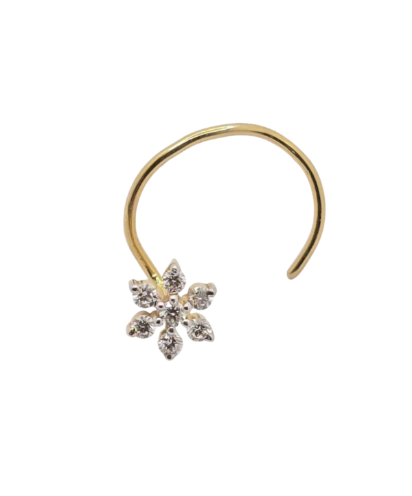 SnowFlare Nose Stud