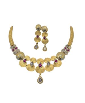 2 Rajvanshi Gold Necklace