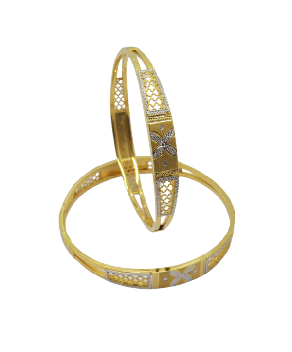 3 Copper Ember Bangles