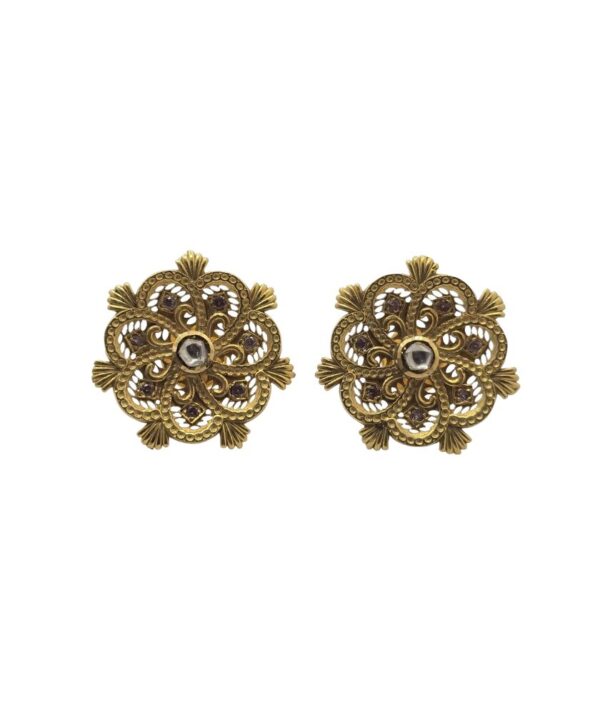 Celestara Gold Danglers