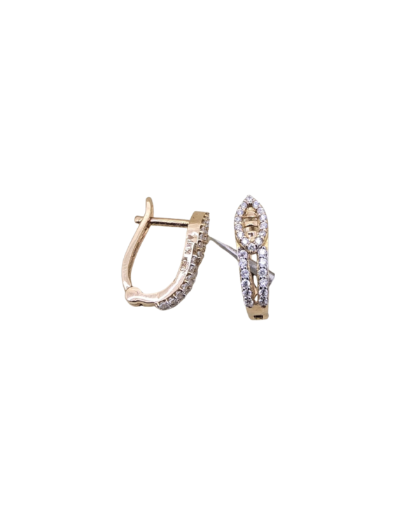 4 Opaline Gold Earrings