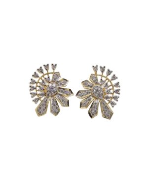 Ivory Flame Danglers