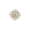44 Flower Crest Earring