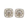 45 Flower Crest Earring
