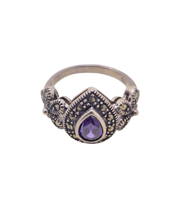 Rajwada Noir Ring