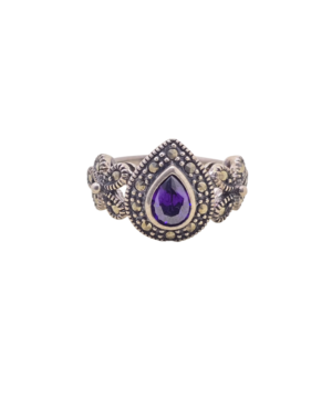 6 Rajwada Noir Ring