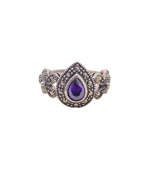 Rajwada Noir Ring