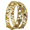 Golden Halo Bangles