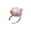 9 RoseBloom Duo Ring
