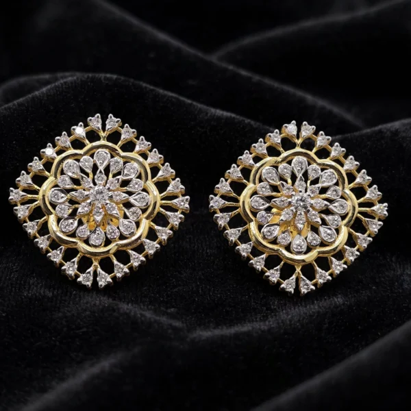 gold_earrings_velvet DIAMOND EARRING