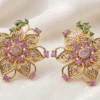 luxury_floral_earrings_3 Imperia Gold Earrings